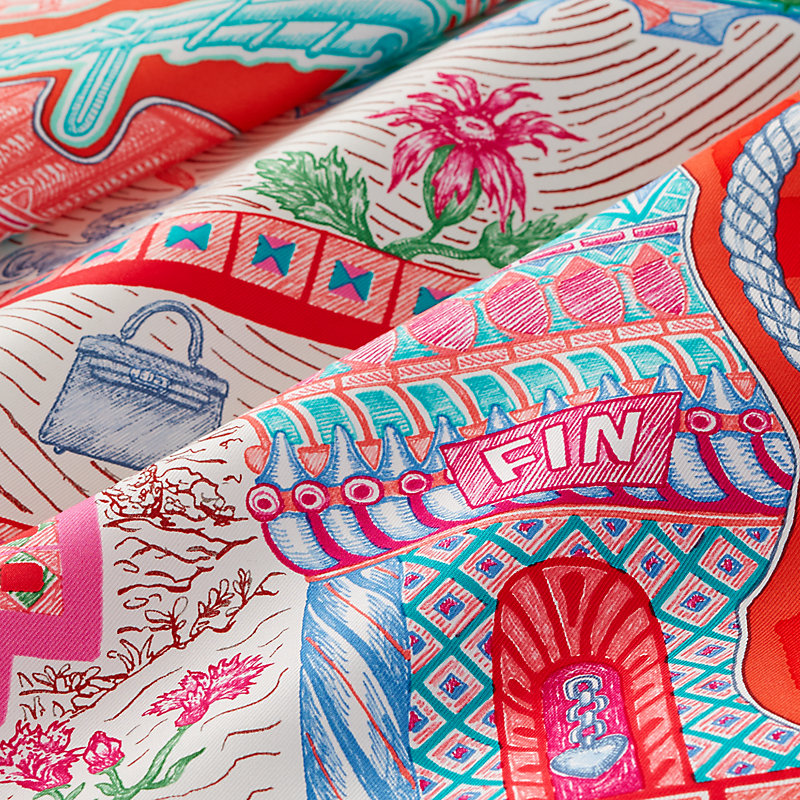 Super Silk Quest scarf 90 | Hermès Norway